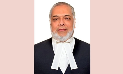 জুবায়ের রহমান চৌধুরীকে প্রধান বিচারপতি নিয়োগের প্রজ্ঞাপন জারি