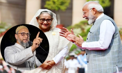 মোদির বোন সেজে যে দিল্লি বসে আছে, তাকে বাংলাদেশে পাঠান : ওয়াইসি