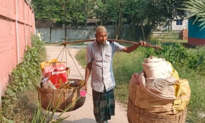 দৃষ্টি হারিয়েও হার মানেননি মাবুদ