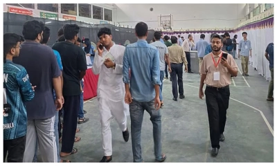 ভিপি প্রার্থী আবিদুলের বিরুদ্ধে নিয়ম ভাঙার অভিযোগ