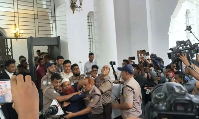 রায়ের পর আসামিদের হট্টগোল, ‘জয় বাংলা’ স্লোগান