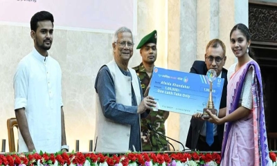 ইয়ুথ ভলান্টিয়ার অ্যাওয়ার্ড পেলেন আফঈদা খন্দকার