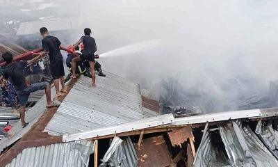 মহাখালীর সাততলা বস্তির আগুন নিয়ন্ত্রণে