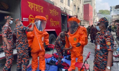 ২৮ ঘণ্টা পর মিরপুরের কেমিক্যাল গোডাউনের আগুন নিয়ন্ত্রণে