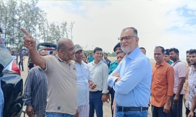 পারকি সৈকতের অনিয়ম উপদেষ্টার কাছে তুলে ধরেন ব্যবসায়ী নুরুল আনোয়ার