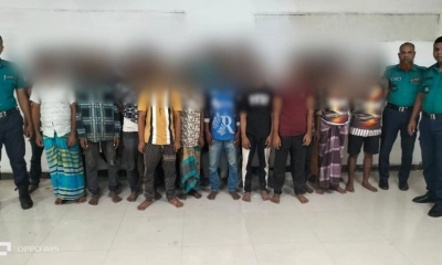 গ্রেপ্তারকৃতরা। ছবি- সংগৃহীত