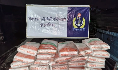 মিয়ানমারে পাচারের সময় সিমেন্টসহ ট্রলার জব্দ