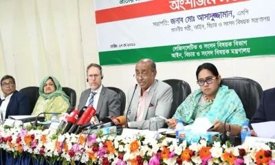 কোনো বিচারপতিকে তত্বাবধায়ক সরকারপ্রধান করার প্রয়োজন নেই : আইনমন্ত্রী