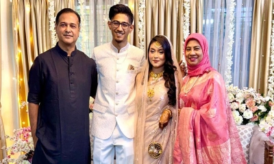 বিয়ে করলেন আসিফ আকবরের ছোট ছেলেও