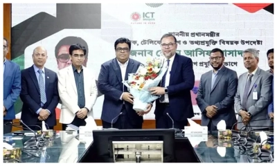 উপদেষ্টা পদে দায়িত্ব গ্রহণ করলেন রেহান আসিফ আসাদ