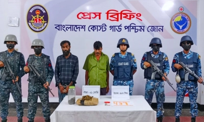 মোংলায় ইয়াবা-গাঁজাসহ দুই মাদক ব্যবসায়ী আটক