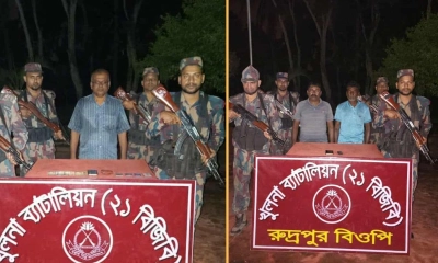 ভারতে অনুপ্রবেশের সময় ৩ বাংলাদেশি আটক