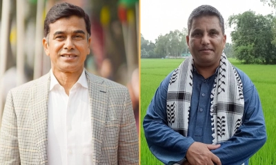 ফরহাদ হোসেন আজাদ ও ব্যারিস্টার নওশাদ জমির।