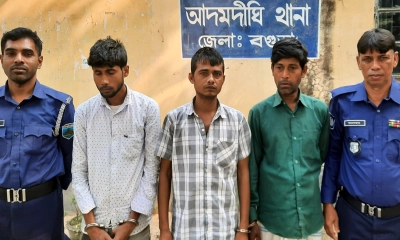 আদমদীঘিতে ১১১ পিস ট্যাপেন্টাডলসহ তিন মাদক কারবারি গ্রেপ্তার