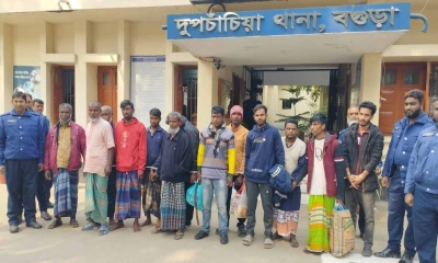 দুপচাঁচিয়ায় পুলিশের বিশেষ অভিযানে গ্রেপ্তার ১৯