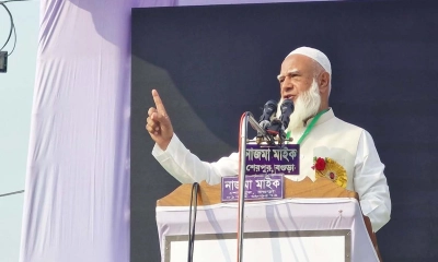 ৫৬ হাজার বর্গমাইলে কোনো চাঁদাবাজ থাকবে না : জামায়াত আমির