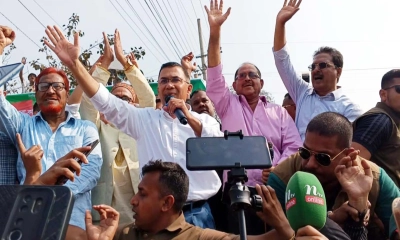 ধানের শীষে ভোট দিলে উন্নয়নের ধারা অব্যাহত থাকবে : তারেক রহমান