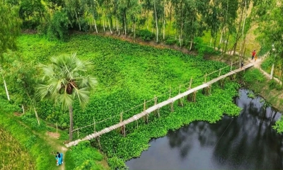 ইরামতী খাড়িতে হচ্ছে ৪০ মিটার সেতু