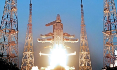 ‘বাহুবলী’ রকেটে প্রথম ভারী উপগ্রহ উৎক্ষেপণ করল ভারত