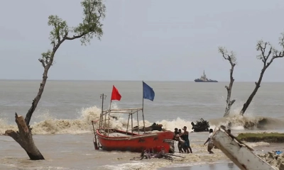 সাগরে সুস্পষ্ট লঘুচাপ, বন্দরে ৩ নম্বর সংকেত