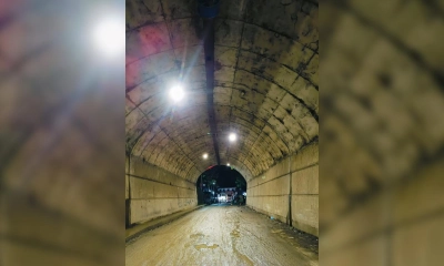 ২২ মাসেই টানেলে ঝরছে ঝরনার মতো পানি