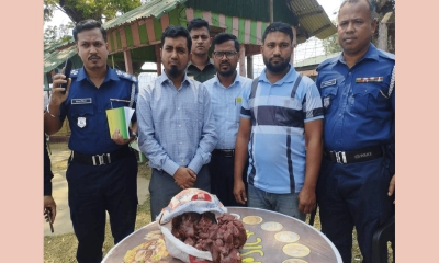বন্যপ্রাণী হত্যার পর মাংস বিক্রি, এক মাসের কারাদণ্ড