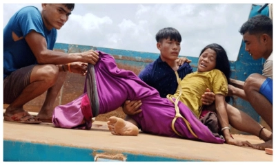 বান্দরবানে মাইন বিস্ফোরণে নারীর পা বিচ্ছিন্ন