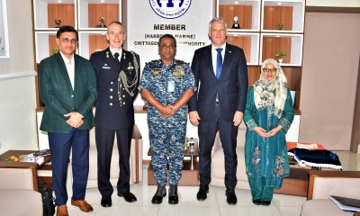 চট্টগ্রাম বন্দর পরিদর্শনে নেদারল্যান্ডসের রাষ্ট্রদূত