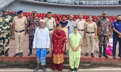 ভারতে সাজাভোগ শেষে দেশে ফিরলেন ৩ জন