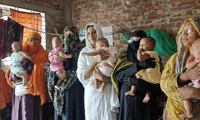 একসাথে পাঁচ সন্তানের জন্ম নেওয়া পরিবারের পাশে ড. শফিকুল ইসলাম মাসুদ