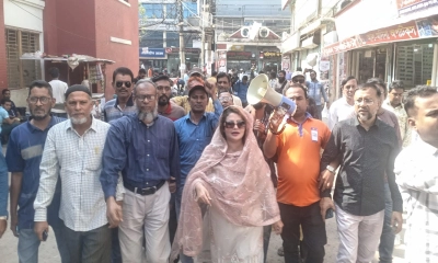 মাঠে নামেনি আওয়ামী লীগ, বিএনপির মহড়া