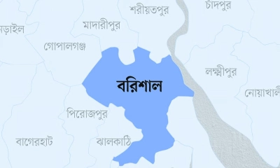 বরিশাল আদালতে চত্বরে বিএনপিপন্থি আইনজীবীদের দিনভর বিক্ষোভ