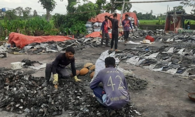 ব্যাটারি পুড়িয়ে সিসা তৈরি, হুমকিতে নবীগঞ্জের জীববৈচিত্র্য