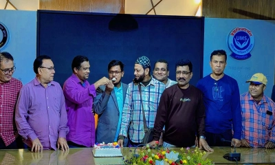 ব্রাহ্মণবাড়িয়ায় রূপালী বাংলাদেশ পত্রিকার প্রতিষ্ঠাবার্ষিকী উদযাপন