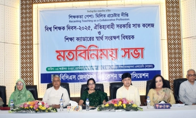 সম্মান-মর্যাদা নিয়ে অসন্তোষ বিসিএস শিক্ষকদের