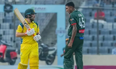 বৃষ্টিতে আটকে আছে বাংলাদেশের জয়