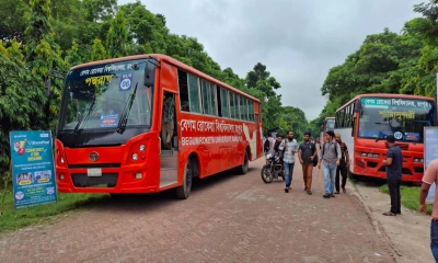 বেরোবির শিক্ষার্থীরা পাচ্ছে নতুন ২ বাস