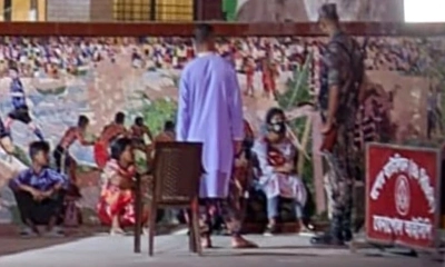 অবৈধভাবে ভারতে যাওয়ার সময় একই পরিবারের ৫ জন আটক