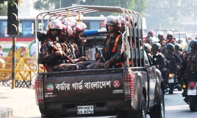 রাজধানী ও আশপাশে ১২ প্লাটুন বিজিবি মোতায়েন