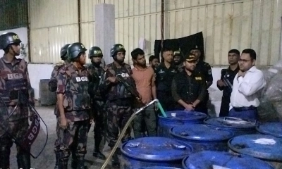 অবৈধ মজুতবিরোধী অভিযান, ২ হাজার লিটার সয়াবিন তেল জব্দ