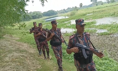 চামড়া পাচার ও পুশইন ঠেকাতে সীমান্তে কঠোর অবস্থানে বিজিবি