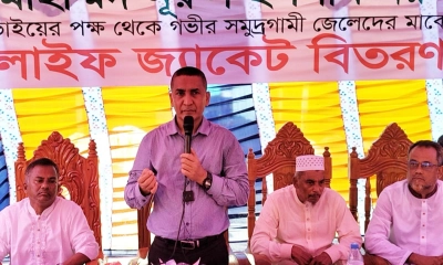 বাংলাদেশ জাতীয়তাবাদী যুবদলের কেন্দ্রীয় সাধারণ সম্পাদক মোহাম্মদ নুরুল ইসলাম নয়ন। ছবি- রূপালী বাংলাদেশ