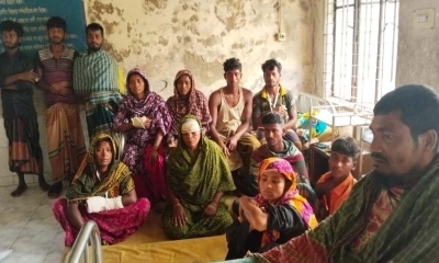 লালমোহনে সরকারি গাছ কাটায় বাধা দেওয়ায় হামলা, আহত ১৫