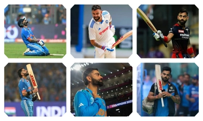 ক্রিকেট ইতিহাসের জীবন্ত কিংবদন্তি বিরাট কোহলি