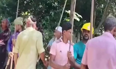 বিএনপি-যুবদলের সংঘর্ষ গোলাগুলি। ছবি- রূপালী বাংলাদেশ