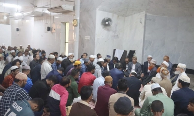 খালেদা জিয়ার রোগমুক্তি কামনায় শেকৃবিতে অ্যাবের দোয়া মাহফিল। ছবি- সংগৃহীত