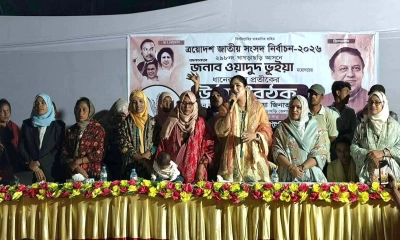 ওয়াদুদ ভুইয়া নির্বাচিত হলে উন্নয়ন-সম্প্রীতি নিশ্চিত : বিথী