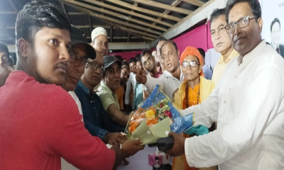 বিএনপিতে যোগ দেন সনাতন ধর্মাবলম্বী। ছবি- রূপালী বাংলাদেশ