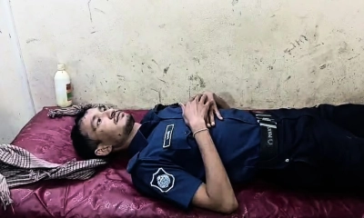 তেঁতুলিয়ায় পুলিশের মাথায় রড দিয়ে আঘাত করে পালাল আসামি