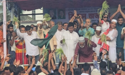 বরগুনায় বিএনপির একাংশের জনসভা, অনুপস্থিত সিনিয়র নেতারা